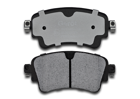 Задние тормозные колодки Gerat BPR094PG Low-metallic