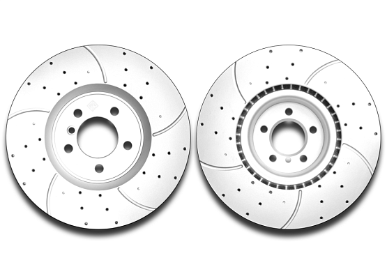 Тормозной диск Gerat DSK-F112P (передний) Platinum