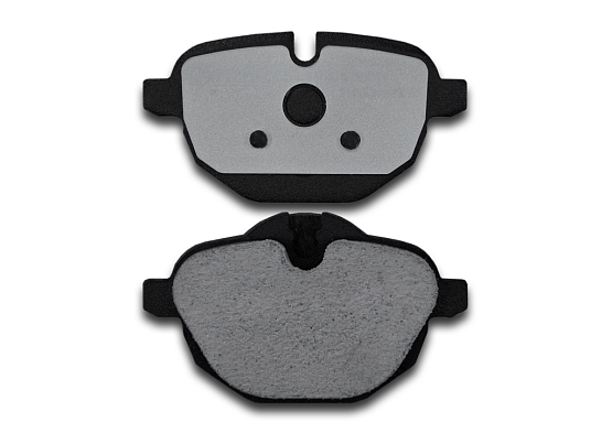 Задние тормозные колодки Gerat BPR109PG Low-metallic
