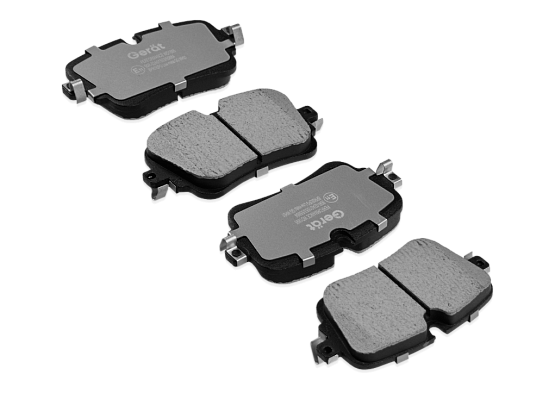 Тормозные колодки Gerat BPR092PG (задние) Low-metallic