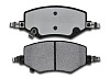 Тормозные колодки Gerat BPF292PG (передние) Low-metallic
