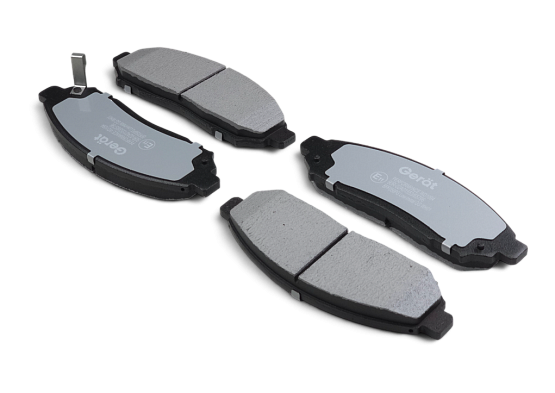 Тормозные колодки Gerat BPF056PG (передние) Low-metallic