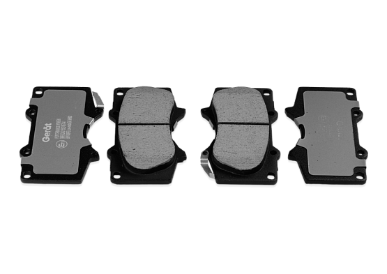 Тормозные колодки Gerat BPF006PG (передние) Low-metallic