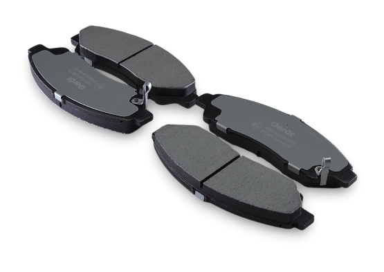 Тормозные колодки Gerat BPF299PG (передние) Low-metallic