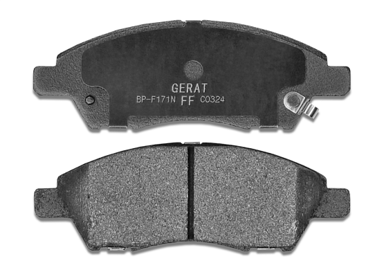 Тормозные колодки Gerat BP-F171N (передние) Normal