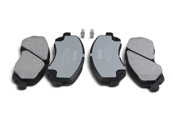 Тормозные колодки Gerat BPF112PG (передние) Low-metallic