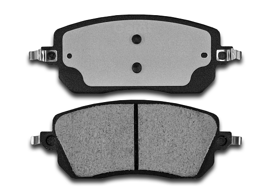 Тормозные колодки Gerat BPF291PG (передние) Low-metallic