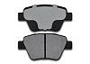Тормозные колодки Gerat BPR149PG (задние) Low-metallic