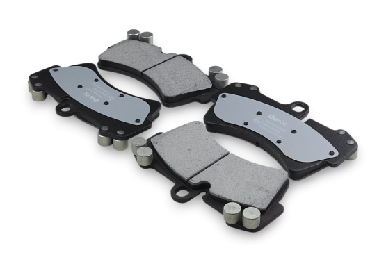 Тормозные колодки Gerat BPF140PG (передние) Low-metallic