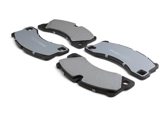 Тормозные колодки Gerat BPF085PG (передние) Low-metallic