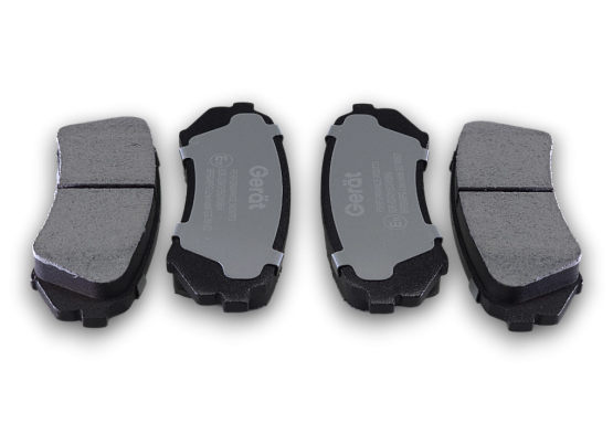 Тормозные колодки Gerat BPR046PG (задние) Low-metallic