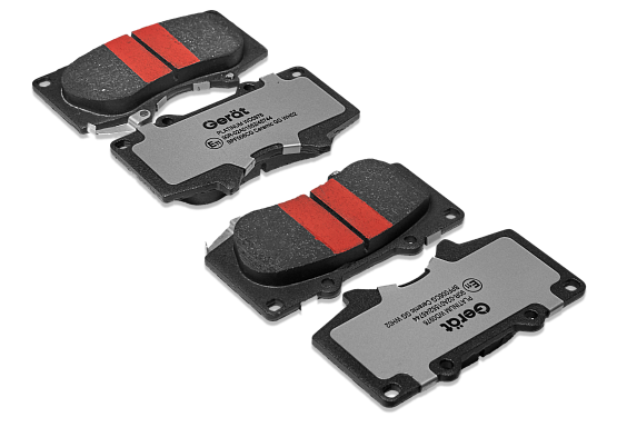 Тормозные колодки Gerat BPF006CG (передние) Ceramic