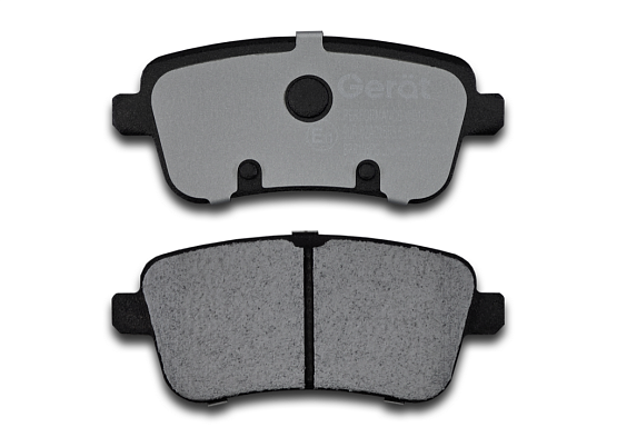 Задние тормозные колодки Gerat BPR105PG Low-metallic