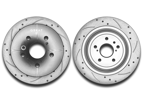 Тормозной диск Gerat DSK-R021W (задний) Performance