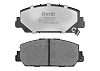 Тормозные колодки Gerat BPF374PG (передние) Low-metallic