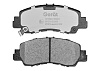 Тормозные колодки Gerat BPF352PG (передние) Low-metallic