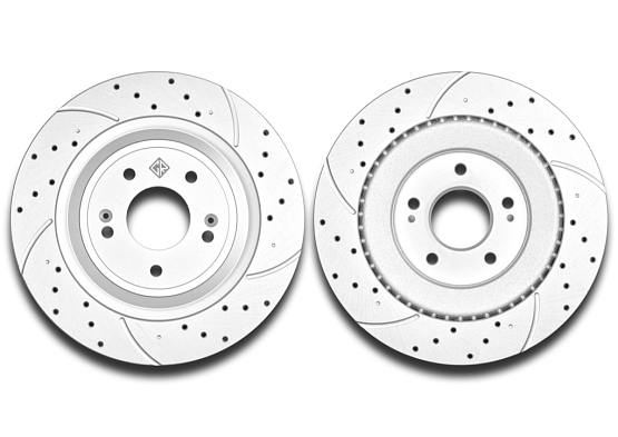 Тормозной диск Gerat DSK-R076P (задний) Platinum