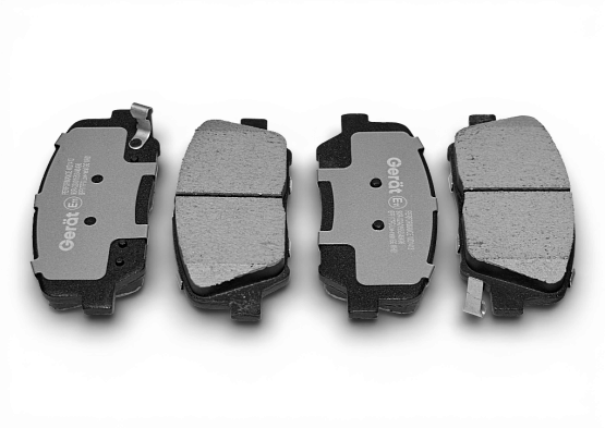Тормозные колодки Gerat BPF177PG (передние) Low-metallic