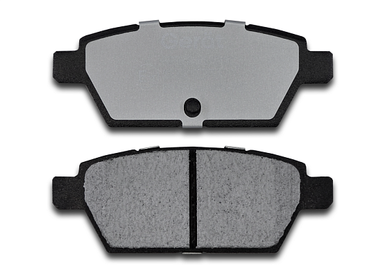 Тормозные колодки Gerat BPR168PG (задние) Low-metallic