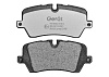 Тормозные колодки Gerat BPR103PG (задние) Low-metallic