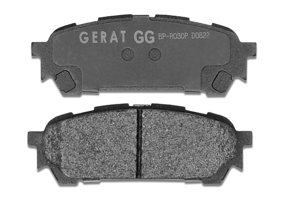 Тормозные колодки Gerat BP-R030P (задние) Performance