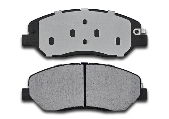 Тормозные колодки Gerat BPF131PG (передние) Low-metallic