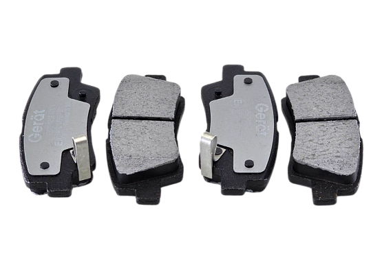 Тормозные колодки Gerat BPR131PG (задние) Low-metallic