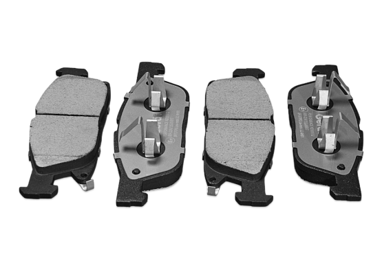 Передние тормозные колодки Gerat BPF377PG Low-metallic