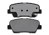 Тормозные колодки Gerat BPR100PG (задние) Low-metallic