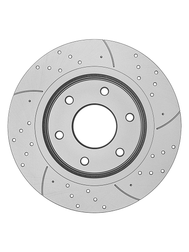Тормозной диск Gerat F439P (передний) Platinum