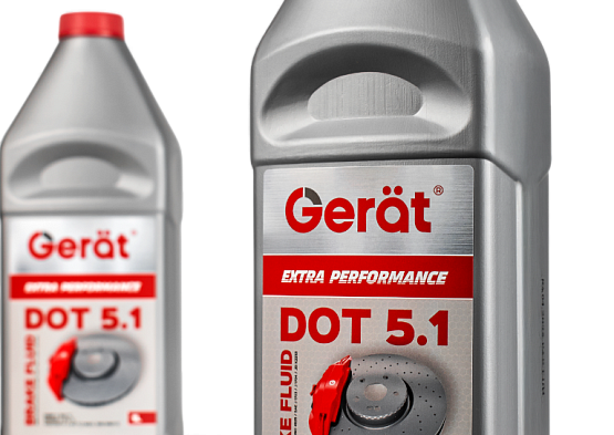 Высокотемпературная тормозная жидкость Gerat GBF511 Performance