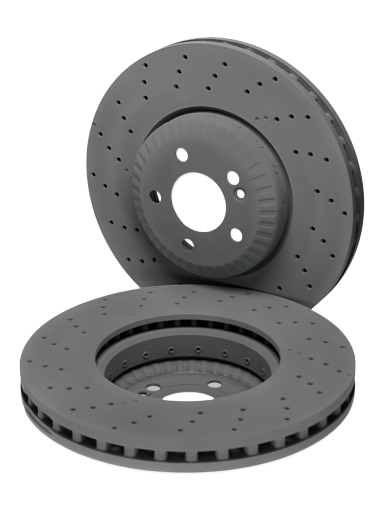 Тормозной диск Gerat DSK-F370C (передний) двухсоставной