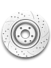 Тормозной диск Gerat R258P (задний) Platinum