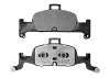Тормозные колодки Gerat BPF253PG (передние) Low-metallic