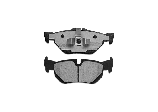 Тормозные колодки Gerat BPR179PG (задние) Low-metallic