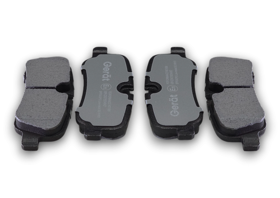 Тормозные колодки Gerat BPR043PG (задние) Low-metallic