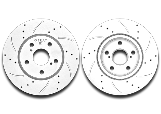 Тормозной диск Gerat DSK-F016P (передний) Platinum