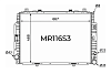 Радиатор охлаждения двигателя Gerat MR-116/3R
