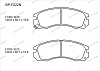 Тормозные колодки Gerat BP-F022N (передние) Normal