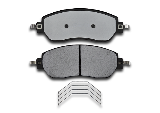 Тормозные колодки Gerat BPF305PG (передние) Low-metallic