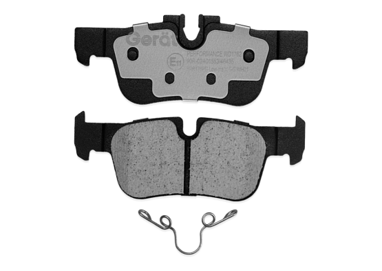 Тормозные колодки Gerat BPR178PG (задние) Low-metallic