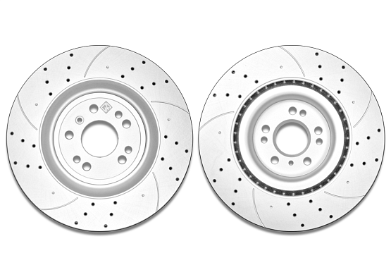 Тормозной диск Gerat DSK-F204P (передний) Platinum