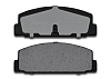 Тормозные колодки Gerat BPR068PG (задние) Low-metallic