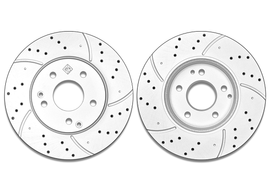 Тормозной диск Gerat DSK-F206P (передний) Platinum