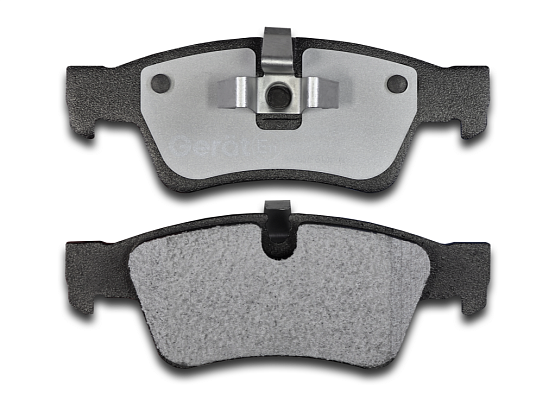 Тормозные колодки Gerat BPR057PG (задние) Low-metallic