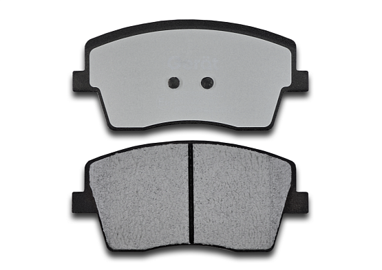 Тормозные колодки Gerat BPF289PG (передние) Low-metallic