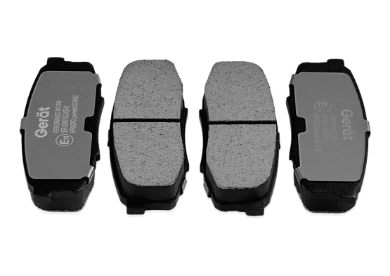 Тормозные колодки Gerat BPR042PG (задние) Low-metallic