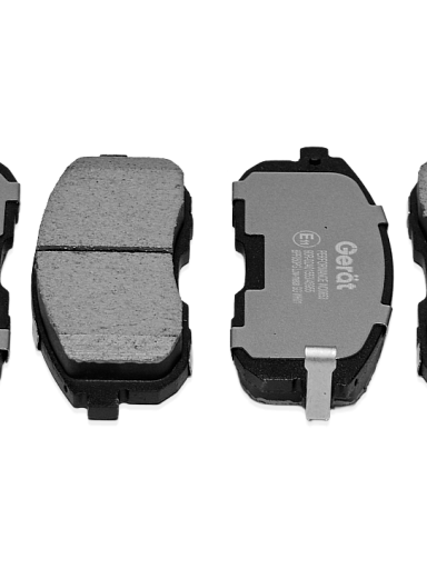 Тормозные колодки Gerat BPF050PG (передние) Low-metallic