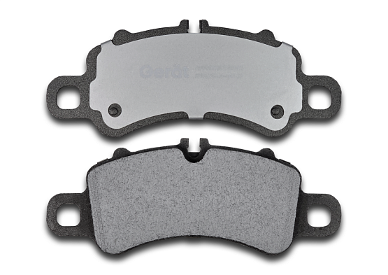 Тормозные колодки Gerat BPF310PG (передние) Low-metallic