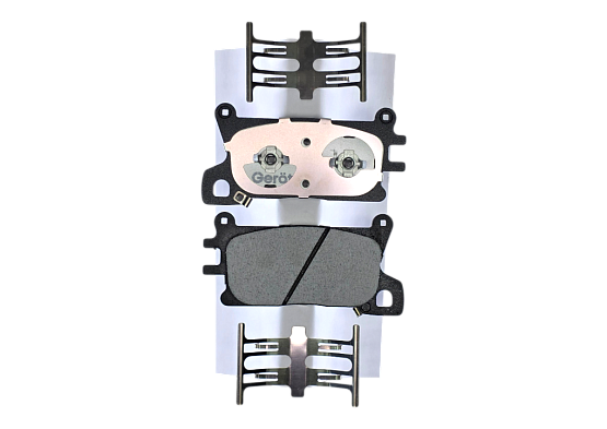 Тормозные колодки Gerat BPF334PG (передние)